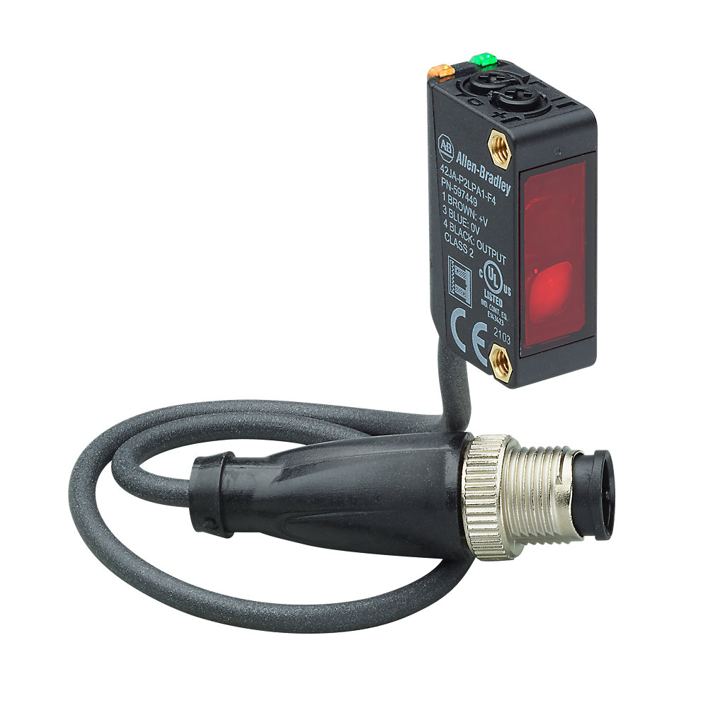 Allen-Bradley微型光电传感器42JA-P2LPA1-P4