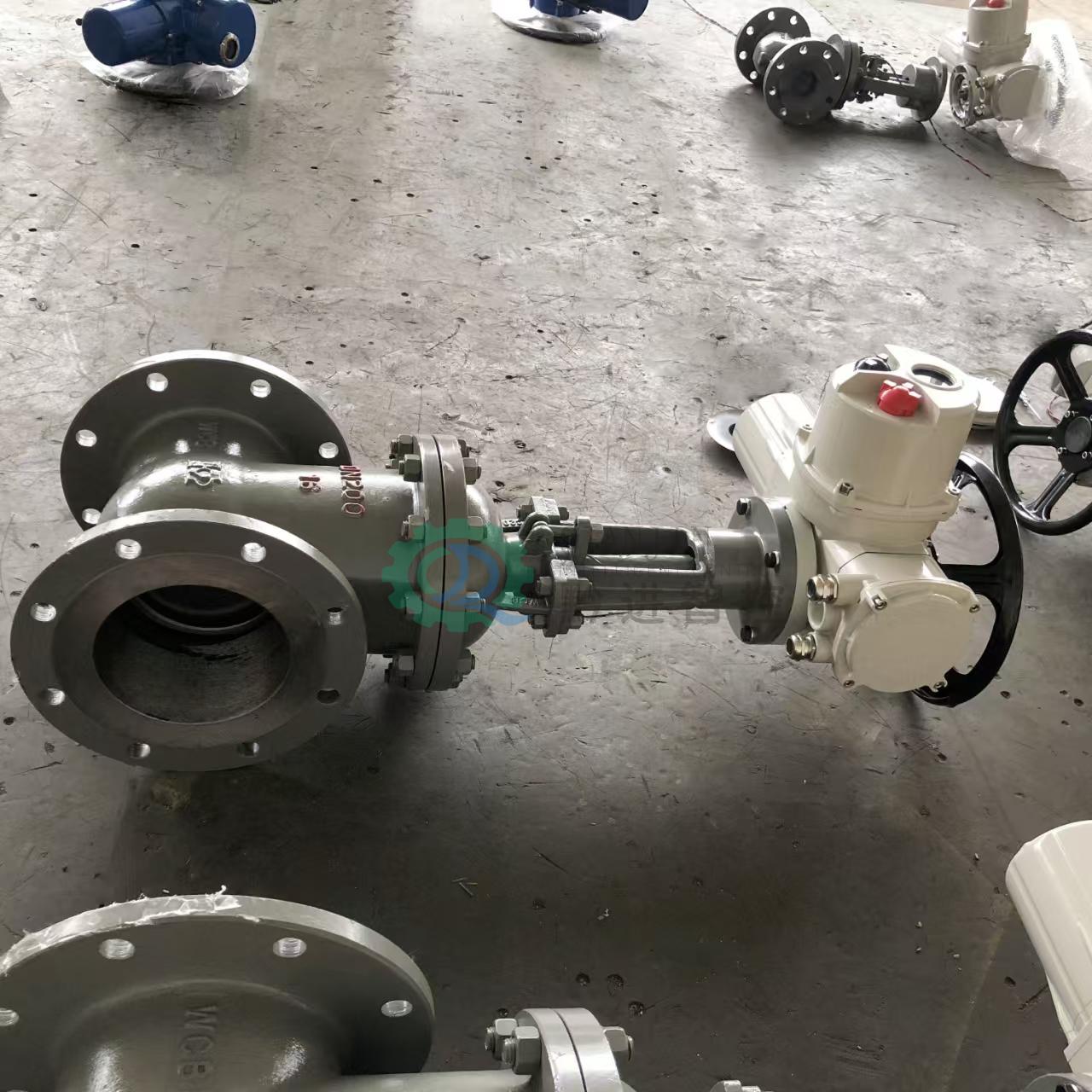 ǭǿش͹޸жϷ 綯բ Դ220VAC IP65Z941H-16 DN80