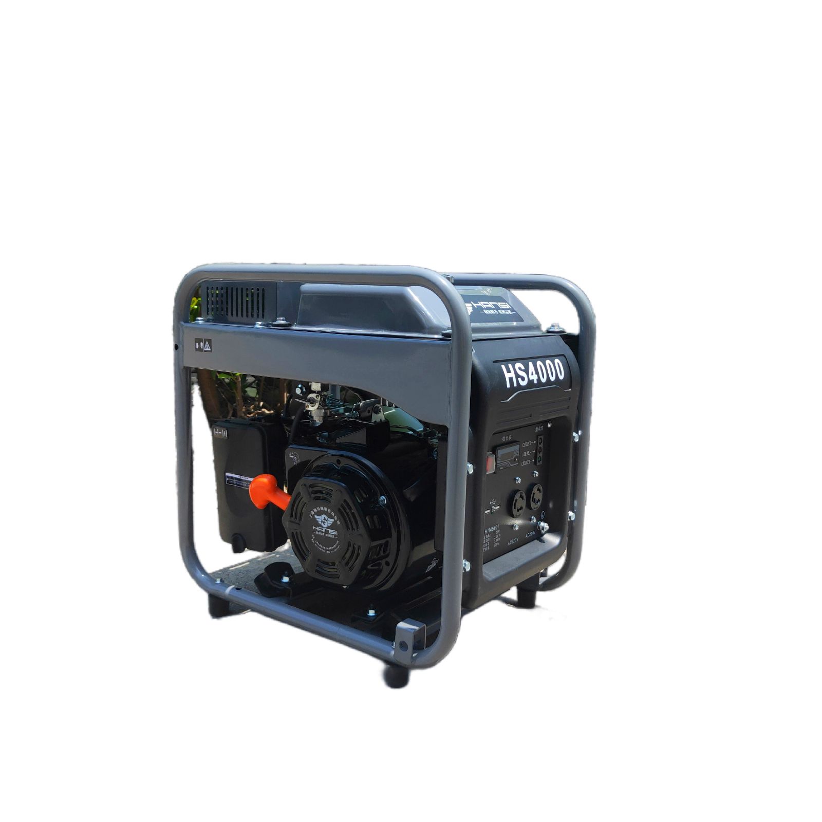 翰丝便携式小型汽油发电 机 220V工程家用户外省油发电机3KW4KWHS4000