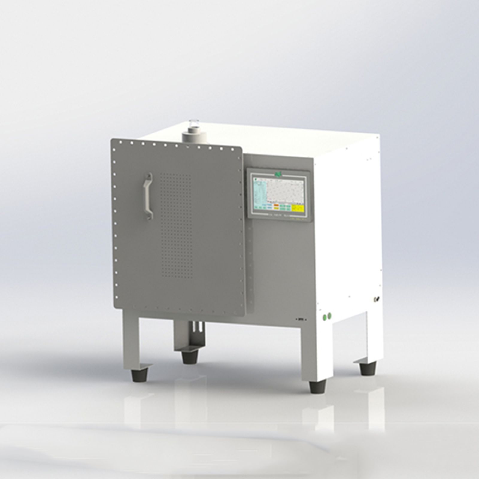 一叶蓝天竖立式单模微波流动反应仪AL-VSMF1010型