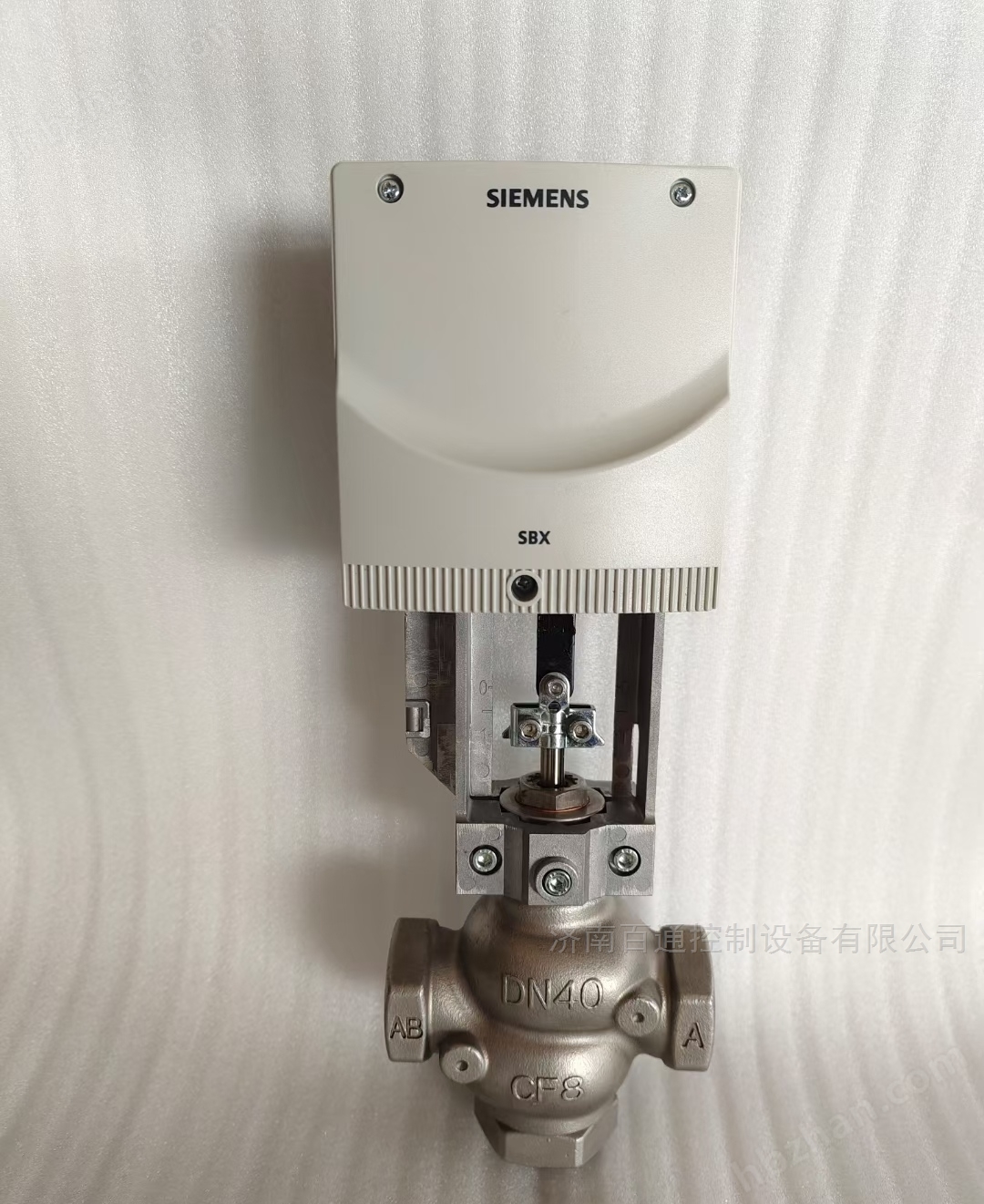 西门子调节阀 DN40不锈钢螺纹座阀+SBX61 SBV61