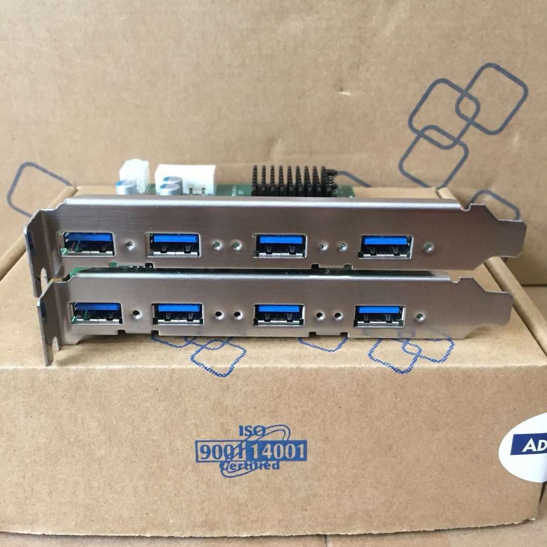 лPCE-USB8ԭװ 8˿PCIEӿ USB 3.0չͨѶȫֻ