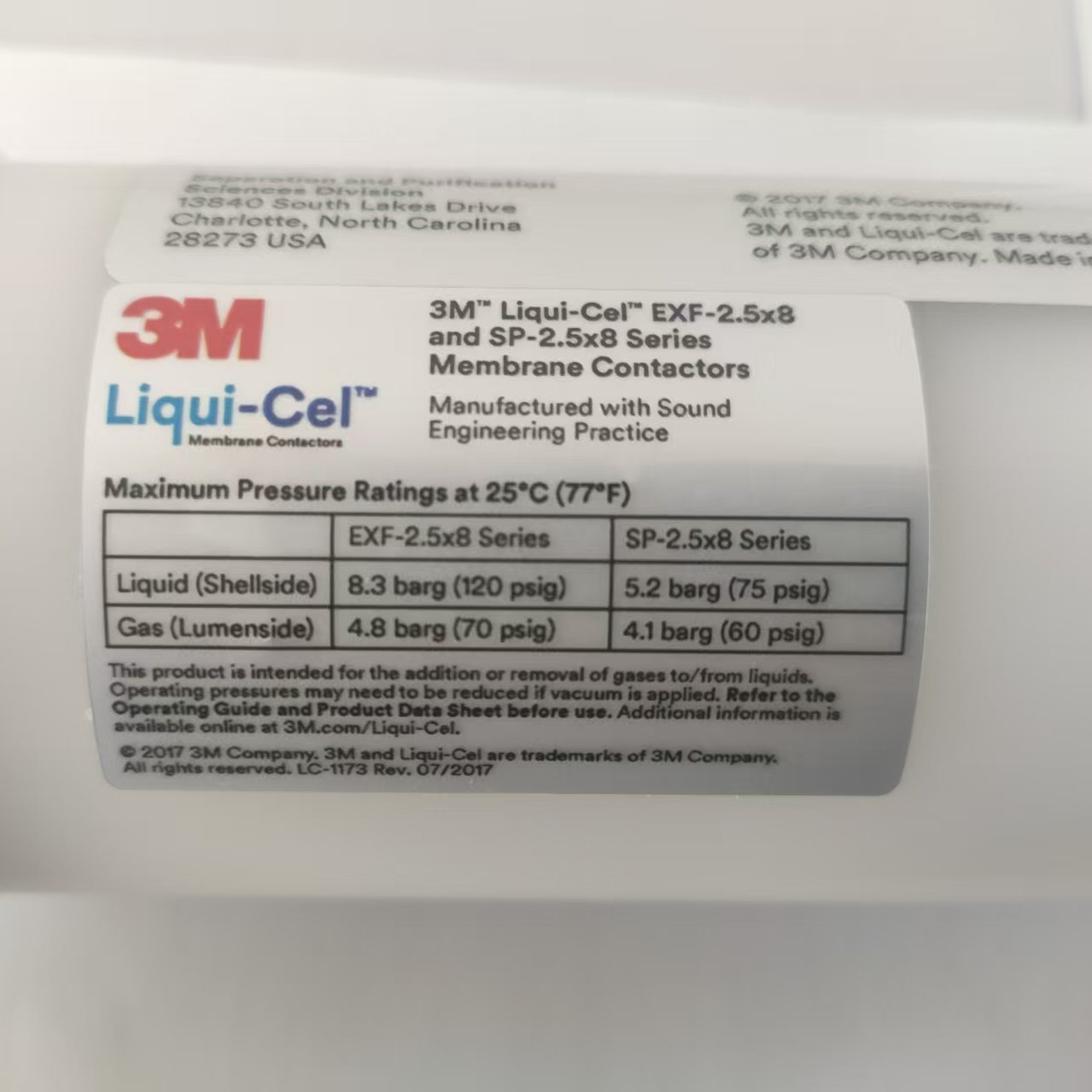 Liqui-Cel EXF 6X28ϵĤӴĤ۱ϩEXF G520R 628