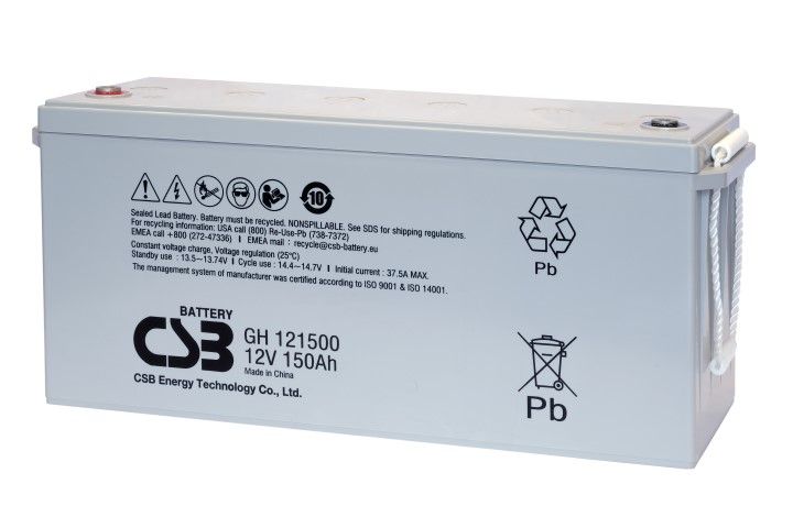 CSBGH121500߱ʷŵ12V150AH