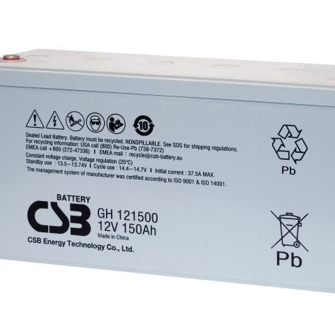 CSBGH121500߱ʷŵ12V150AH