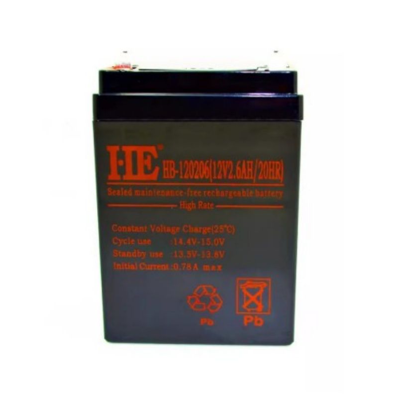 HEHB-120206 12V2.6AH