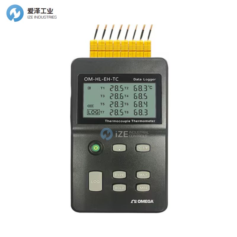OMEGA热电偶温度计OM-HL-EH-TC-J-CAL