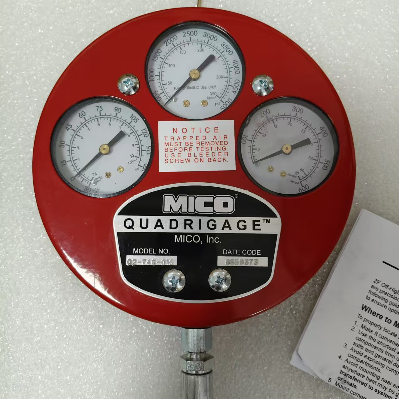 MICO׿ ѹ Quadrigage02-740-016/480-02740016/ 02740016