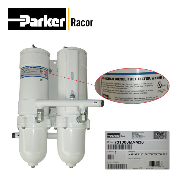 ParkerɿRacorȼ͹/ˮ731000MAM30
