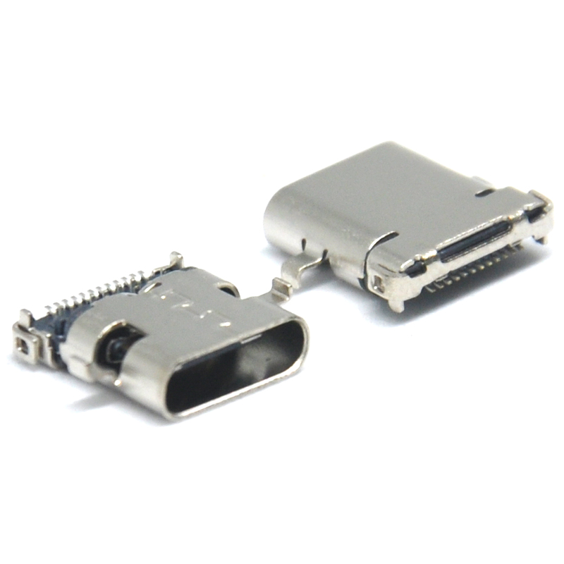 骿ƼTYPE-C16Pinĸ0.8 1.6mm ޵㺸USB๦type-cĸͷ