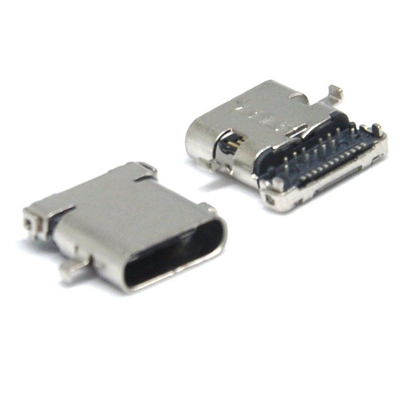 骿ƼTYPE-C16Pinĸ0.8 1.6mm ޵㺸USB๦type-cĸͷ