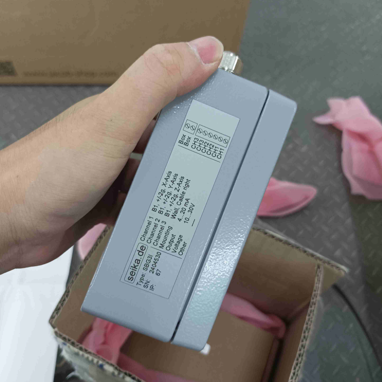 SeikaǴ Sensorbox SBG3I Sensoren: 3xB1, Messbereich: 2g