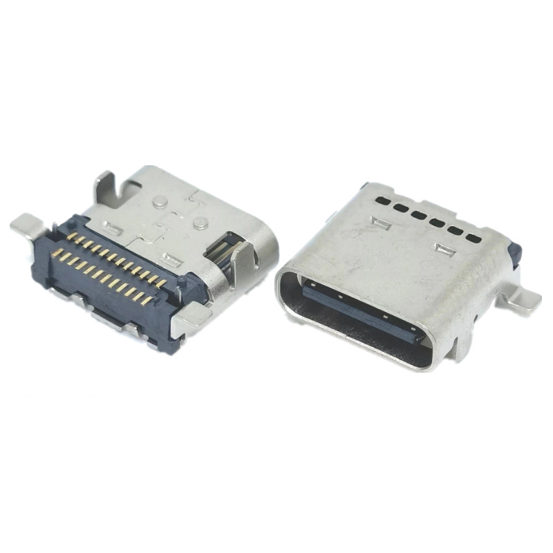 TYPE-C 24PIN˫ĸ ǰ L=7.9MMtype-cĸͷ