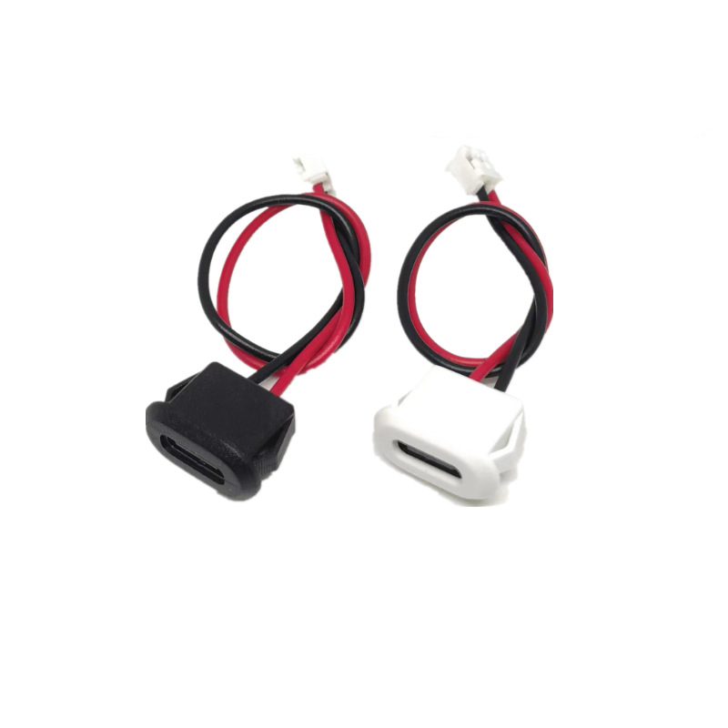 USB TYPE-C 2PIN߷ˮĸ 7.25 ˮIPX7ĸtype-cˮĸ