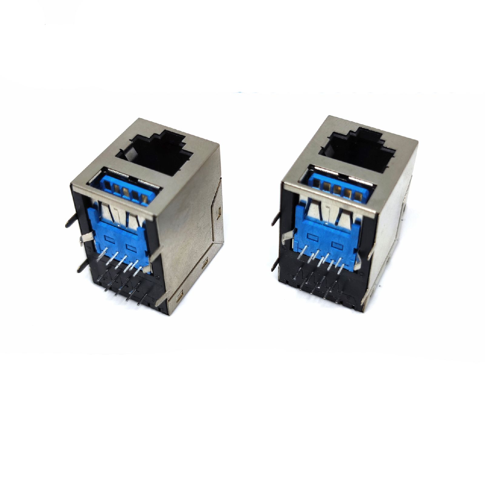 RJ45+3..0 AF 9PINʽĸ Ź̶Ӳ˫ӿڲtype-cˮĸ