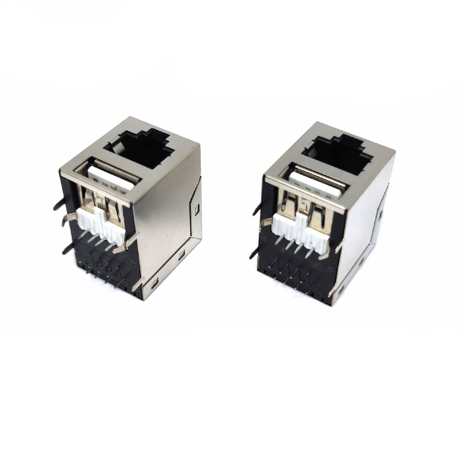 ˫RJ45+2.0 AFʽĸ Ź̶Ӳtype-cˮĸ