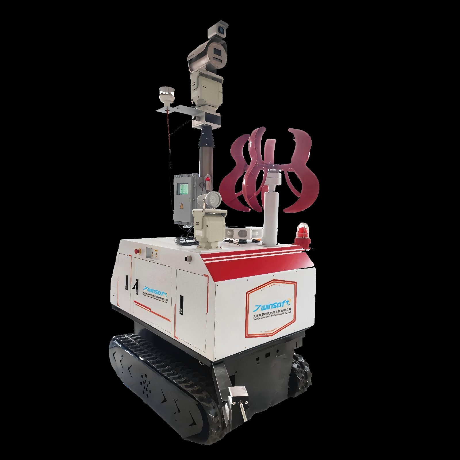 智易时代野外智能升降监控平台ZWIN-ROBOT