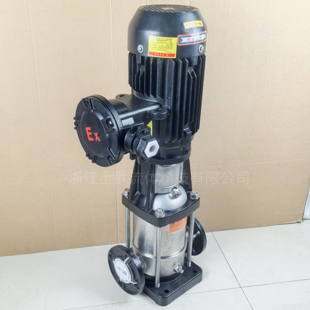 Shangwu Fluid Explosion proof vertical stainless steel multi-stage centrifugal pump QDLF16-30 
