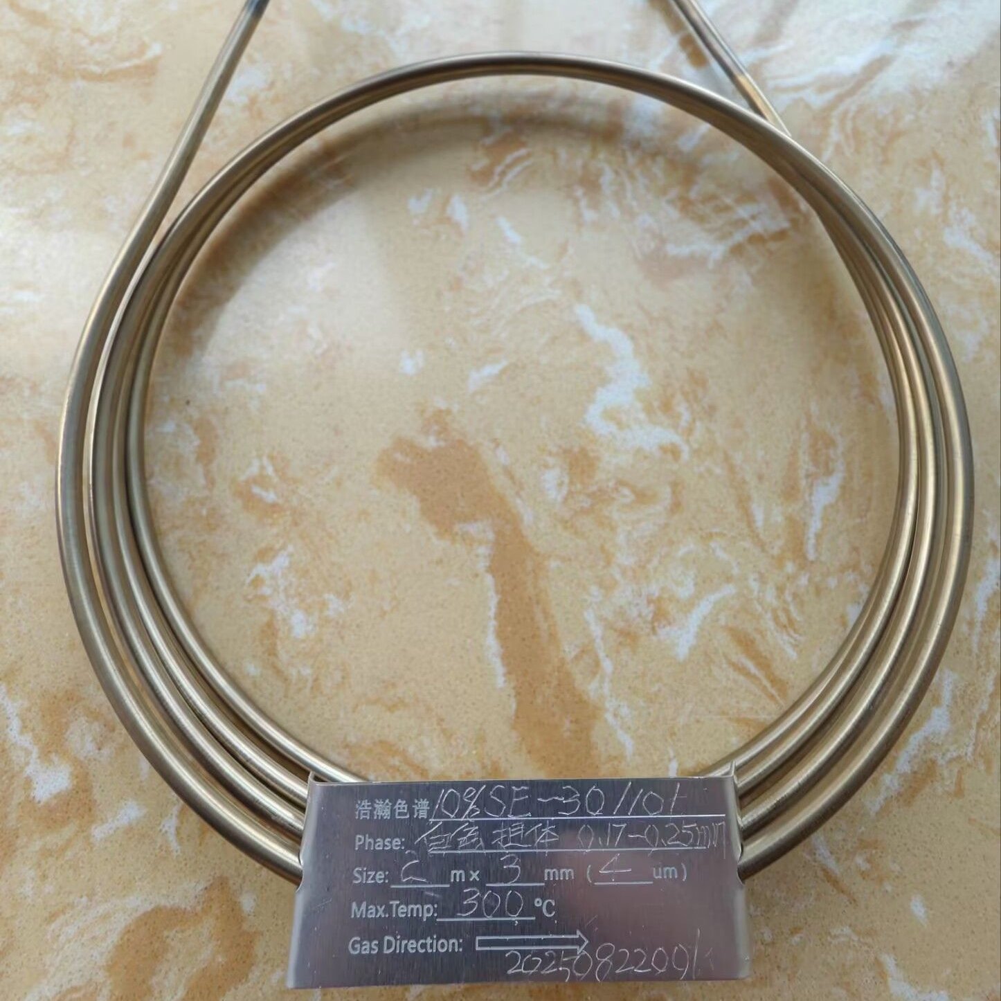 haohanʳƷӼ̼бⶨ10%SE-30/101Ӧð2m*3mm