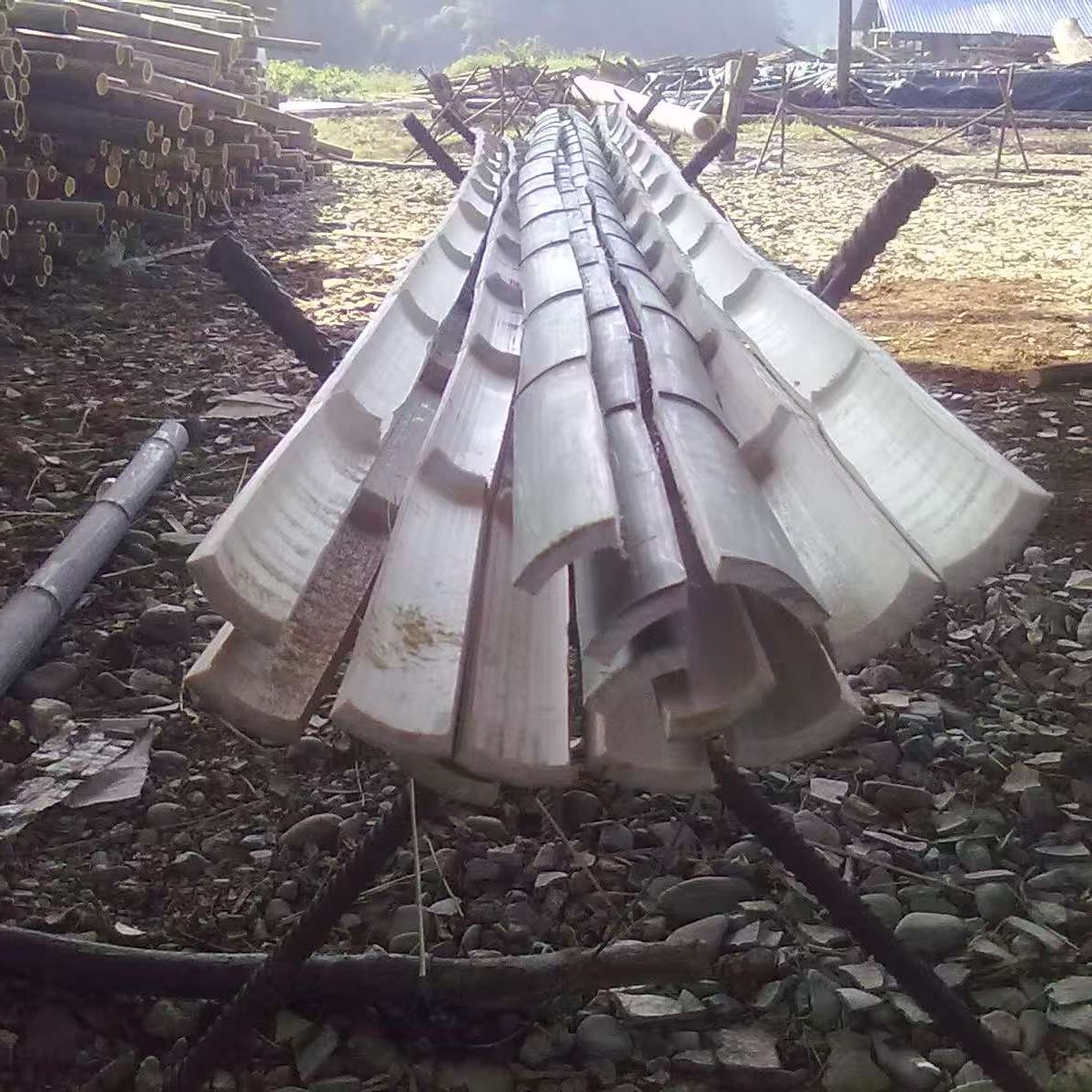 竹格填料冷却塔淋水填料竹片填料