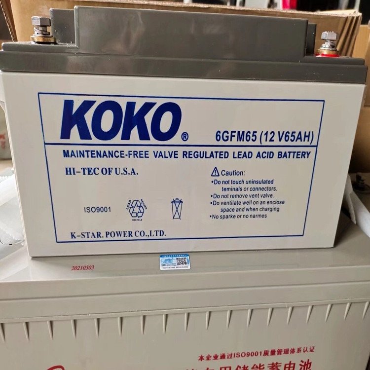 KOKOɿ6-GFM-65 12V65AH