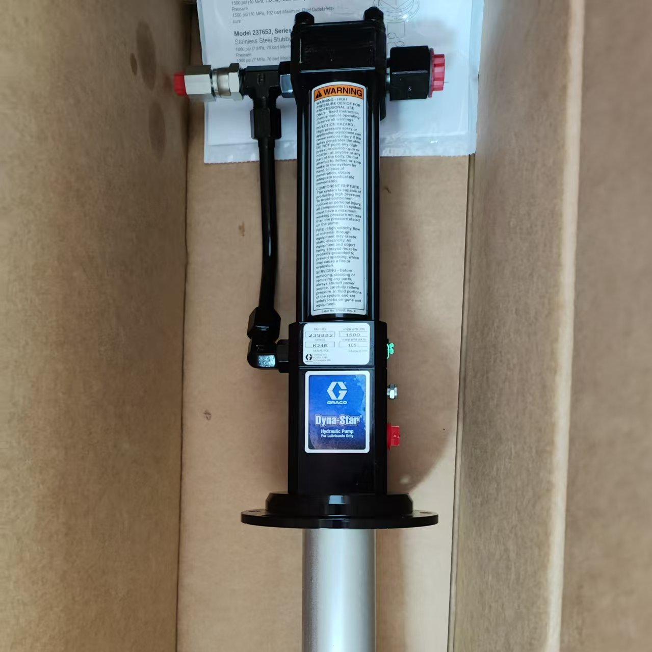GRACO ׿Dyna-Star ϵ Һѹ224741D31311DF2666240793
