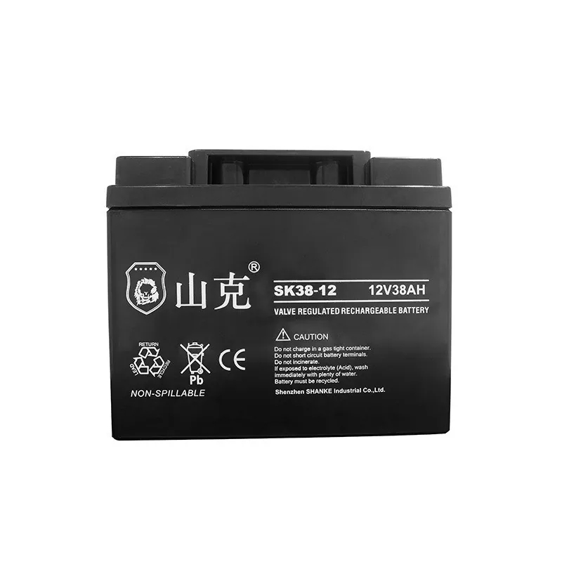 山克蓄电池SK38-12计算机备用电源12V38AH