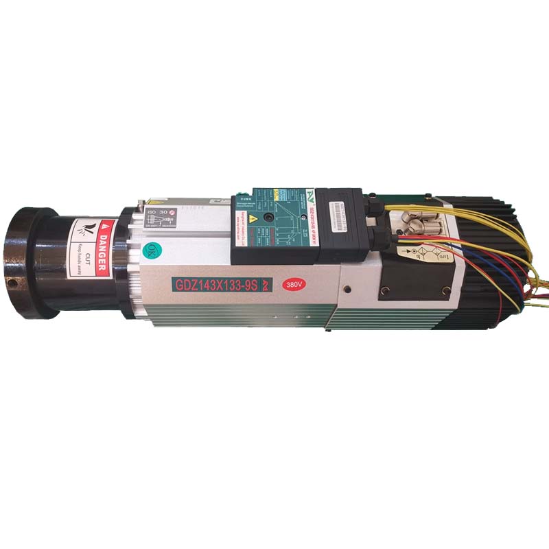 AY9kw风冷自动换刀主轴12000rpm雕刻电机BT30 GDZ143X133-9S