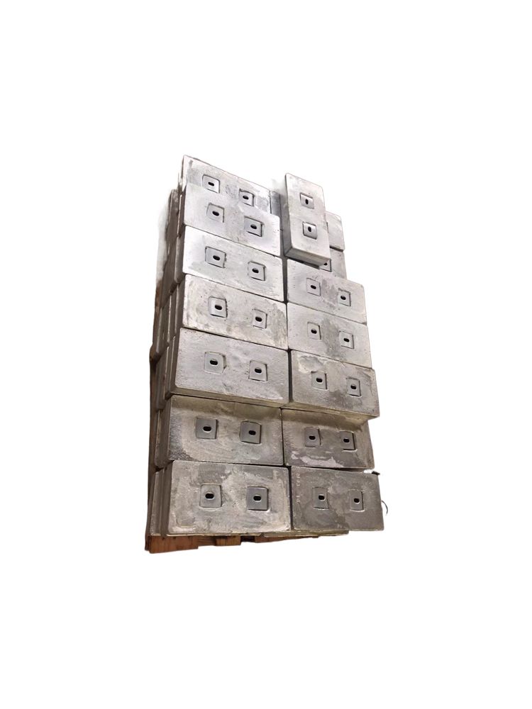 压载水舱铝阳极铝合金牺牲阳极C-2储罐内常用铝合金牺牲阳极阴极