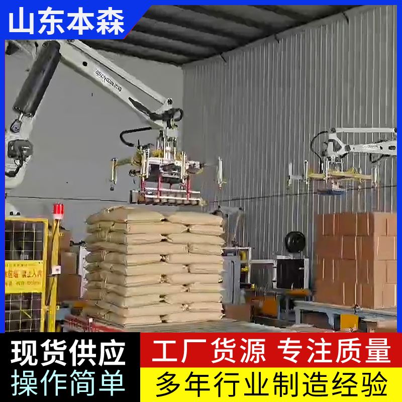 本森 袋装葫芦籽码垛机器人bs-180