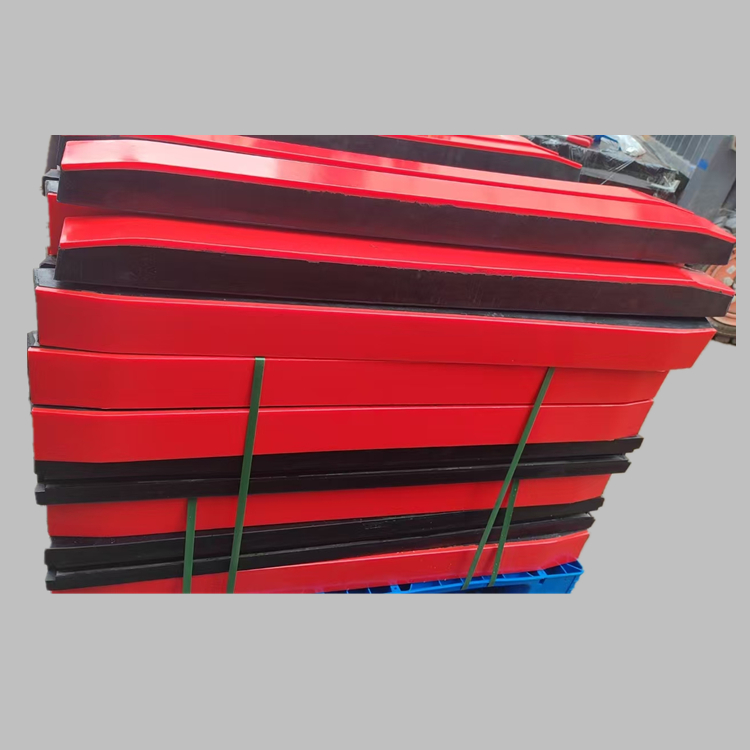 美奂输送设备缓冲装置接料槽缓冲条不伤皮带 缓冲床滑条 100*75型