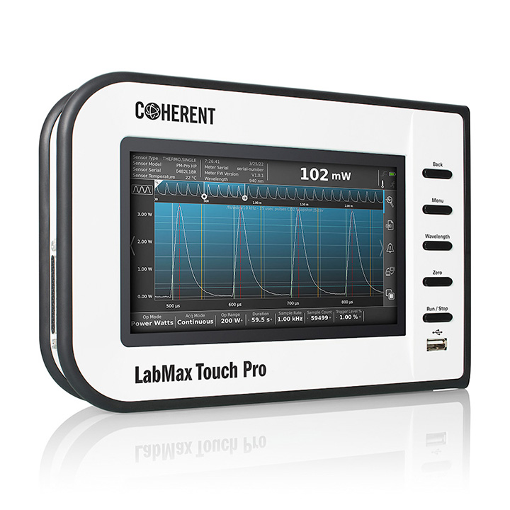 LabMax Touch Pro彩屏手持式激光功率计能量计表头Coherent