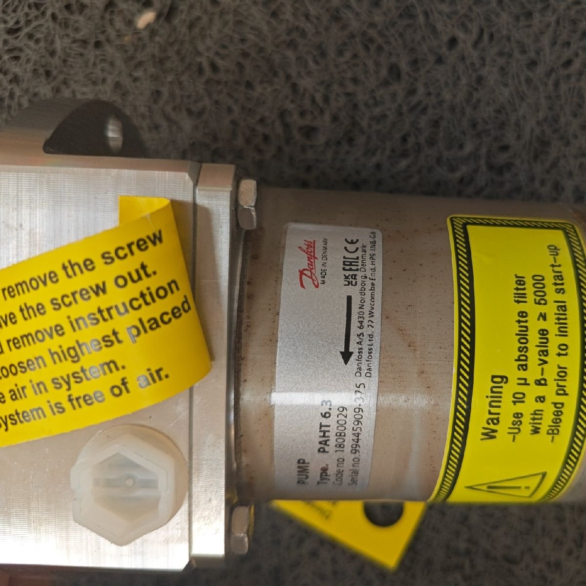 Danfoss˹ͷPAHT 6.3 No180B0029