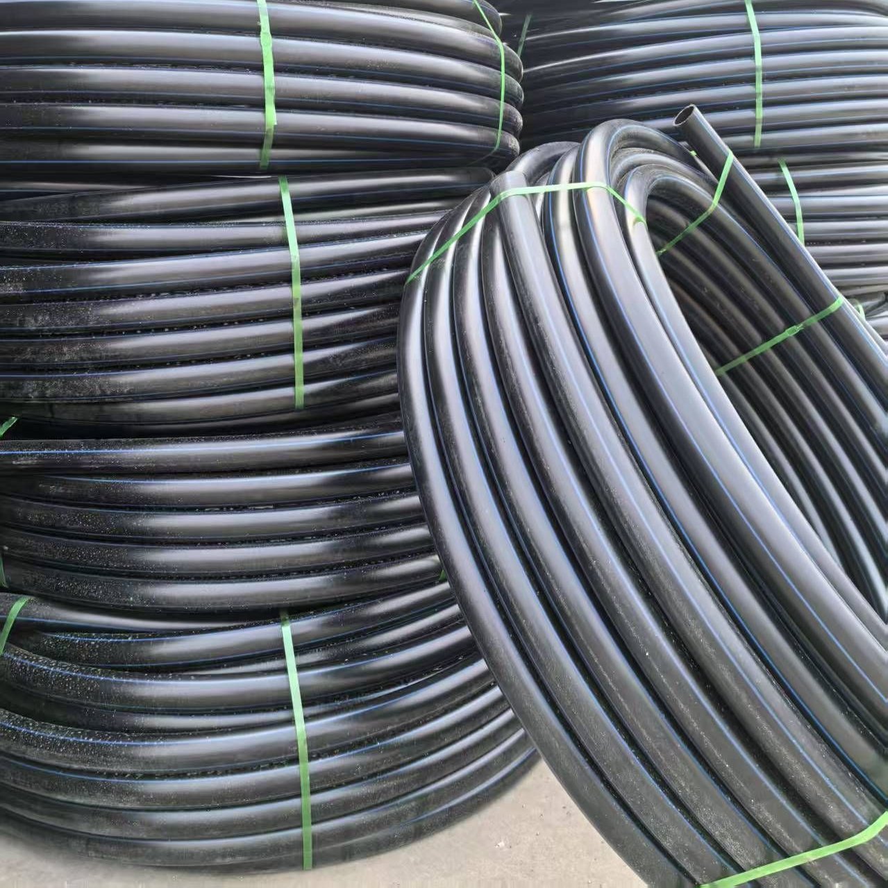 PE路灯地埋穿线管电力电缆保护套光缆防护管pe线管110护套管20-110