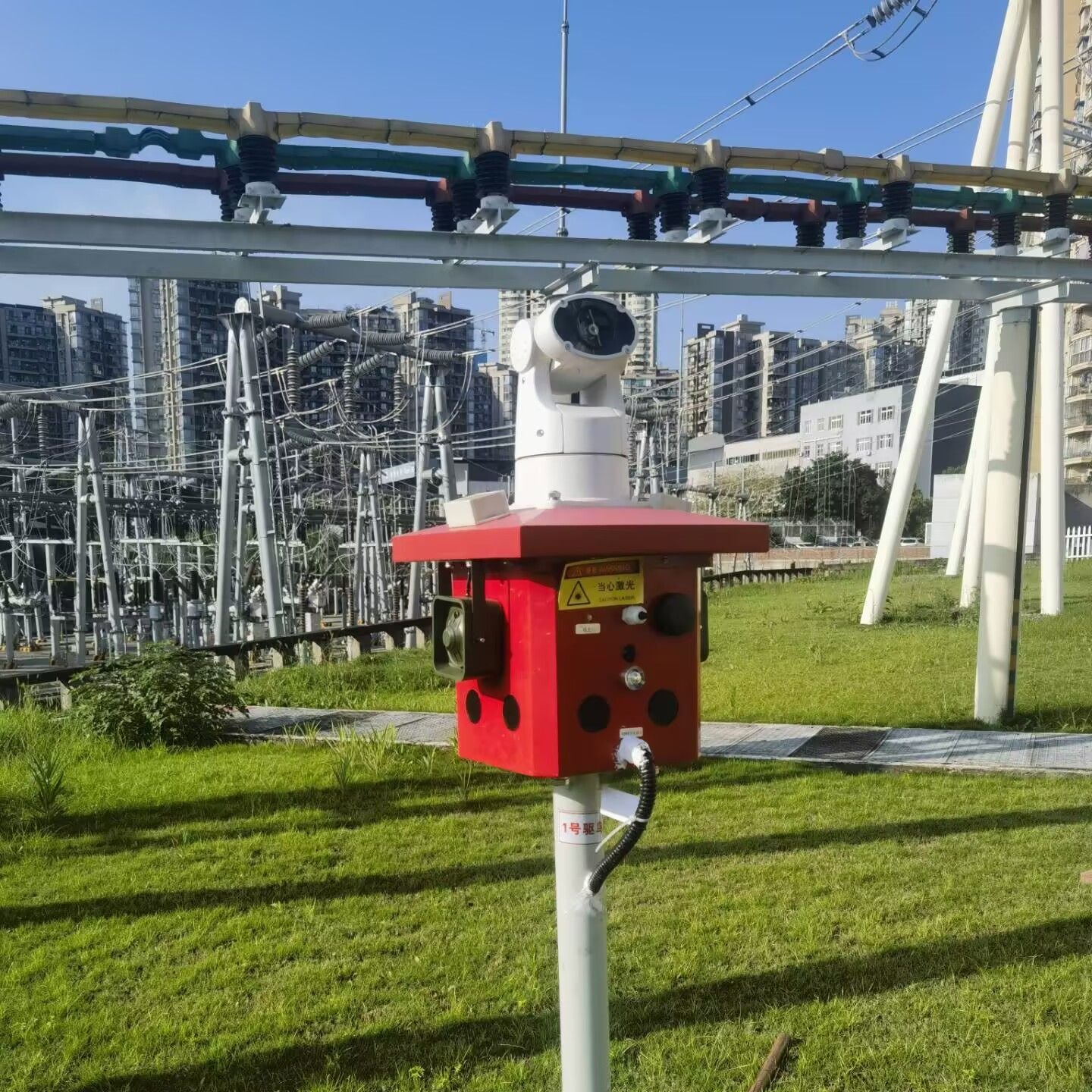 特力康一体化激光语音综合驱鸟器 风电场 / 变电站通用