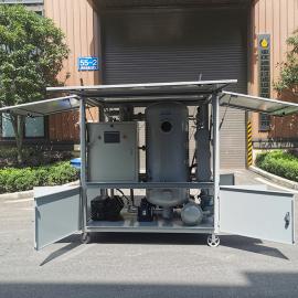 通瑞封闭式自动控制双级高真空变压器油滤油机过滤除杂脱气净油装置ZJA100QTPLC封闭式