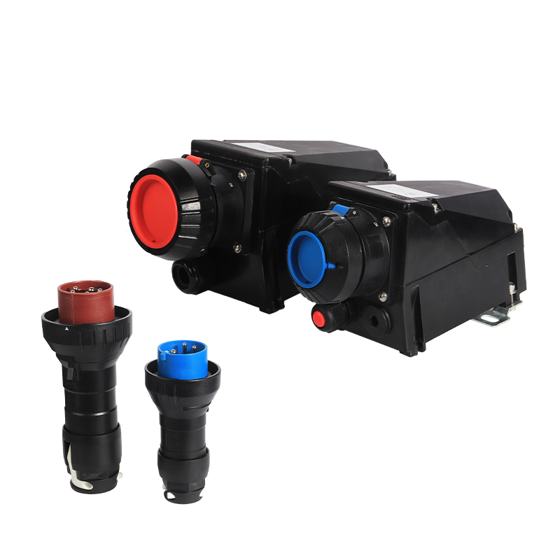 依客思防爆插头插座 AC380V/32AExdeIICT6