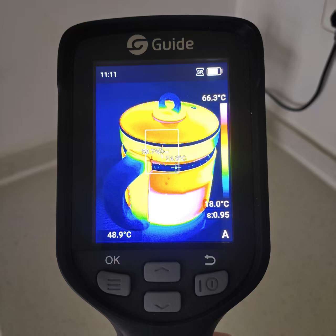 高德3.5寸英寸大屏工具型红外手持热像仪PC260