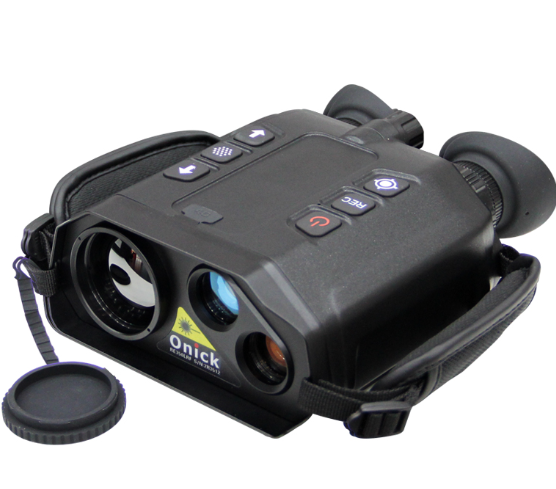 欧尼卡Onick 激光测距型双目红外热成像手持侦查仪带GPSRE350LRF