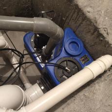 SAPO 办公楼独立卫生间专用提升泵地下室厕所污水提升设备20L