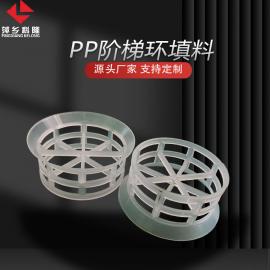 科隆填料吸收塔用PP阶梯环 高效传质 减少壁流 优化气液分布DN76