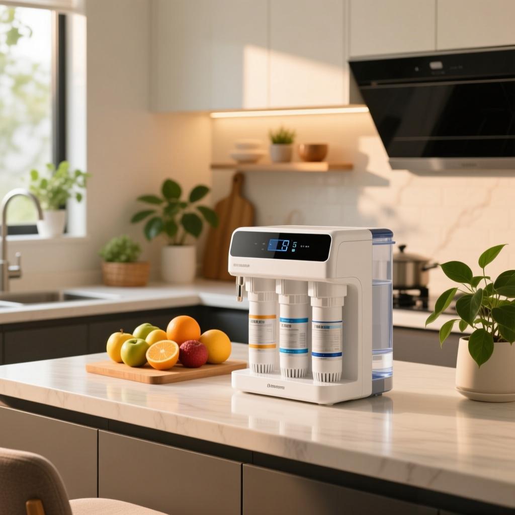 JiaQ water purifier heating desktop electrolysis instant hot direct drinking water purifier WQ5 