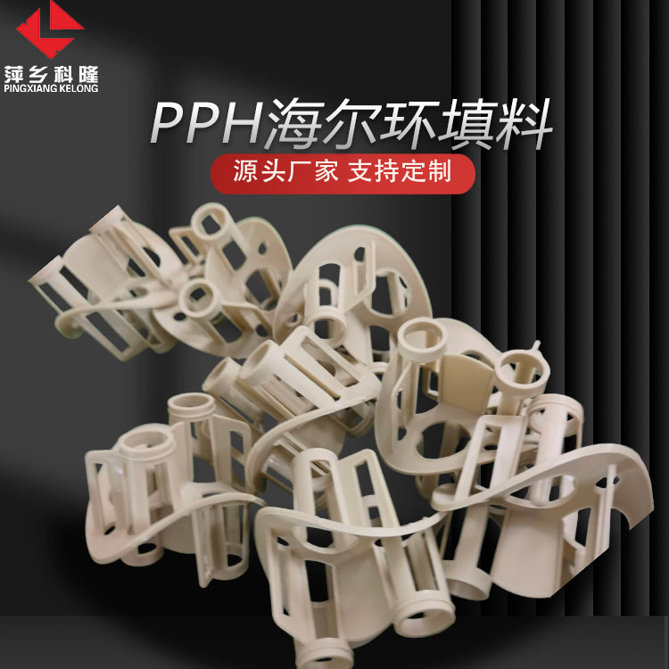 科隆填料 PPH材质海尔环 应用环保烟气脱硫 化工联碱装置脱碳DN50