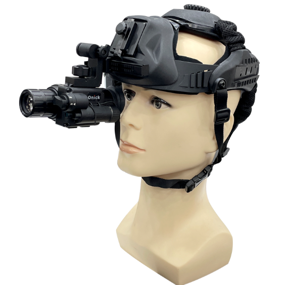 欧尼卡Onick 头盔式单目单筒微光夜视仪内置红外照明器NVG-S