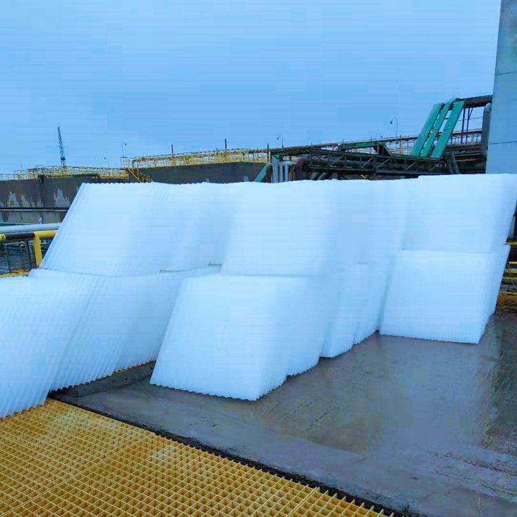 pvc塑料六角蜂窝斜管填料