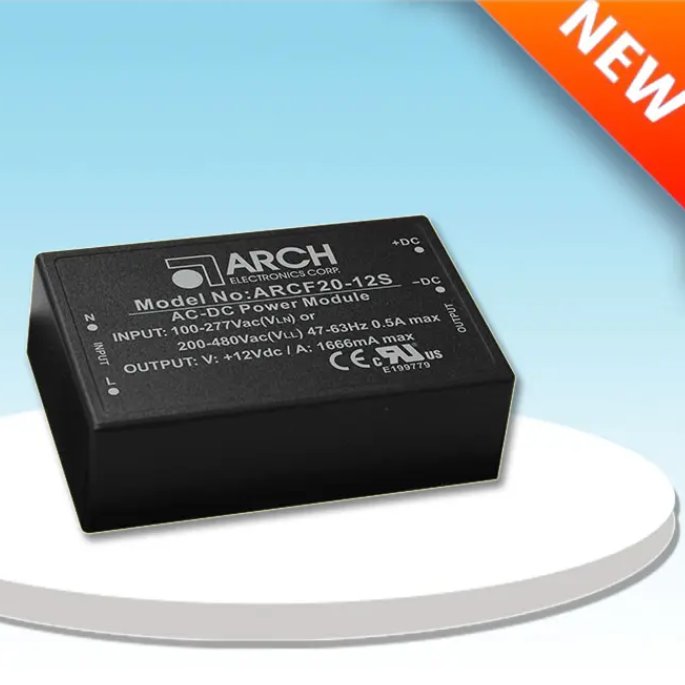 翊嘉ARCF20系列AC85-530V或者DC120-750V高压输入模块电源ARCF20-24S ARCF20-12S ARCF20-15S ARCF20-5S