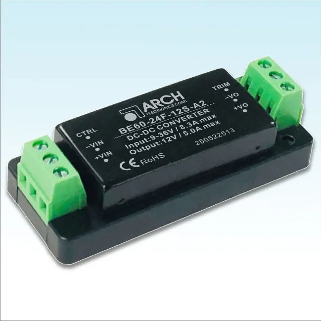 ARCH60WϵDC-DCԴģBE60-24F-24 BE60-24F-5S BE60-24F-12S BE60-24F-15S
