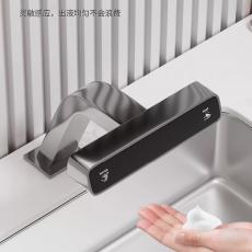城壹大型商场洗手台智能感应水龙头+给皂液机6801