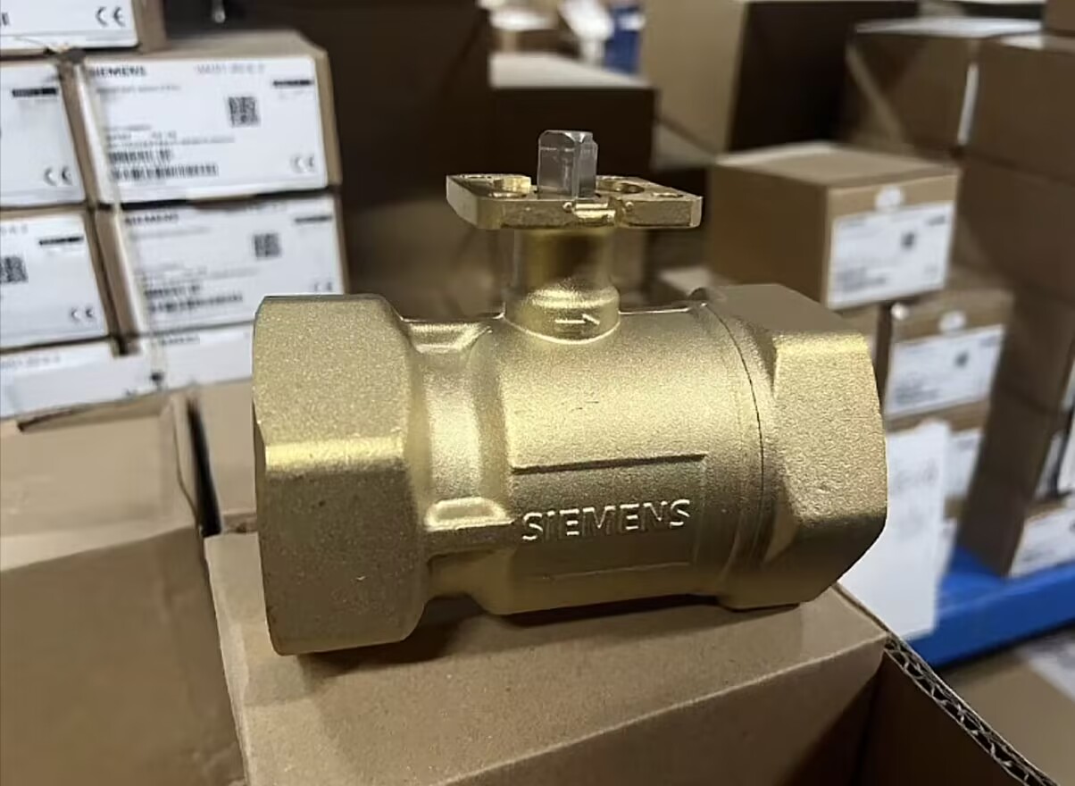 西门子原装铜球阀 SIEMENS两通球阀VAI6140-40