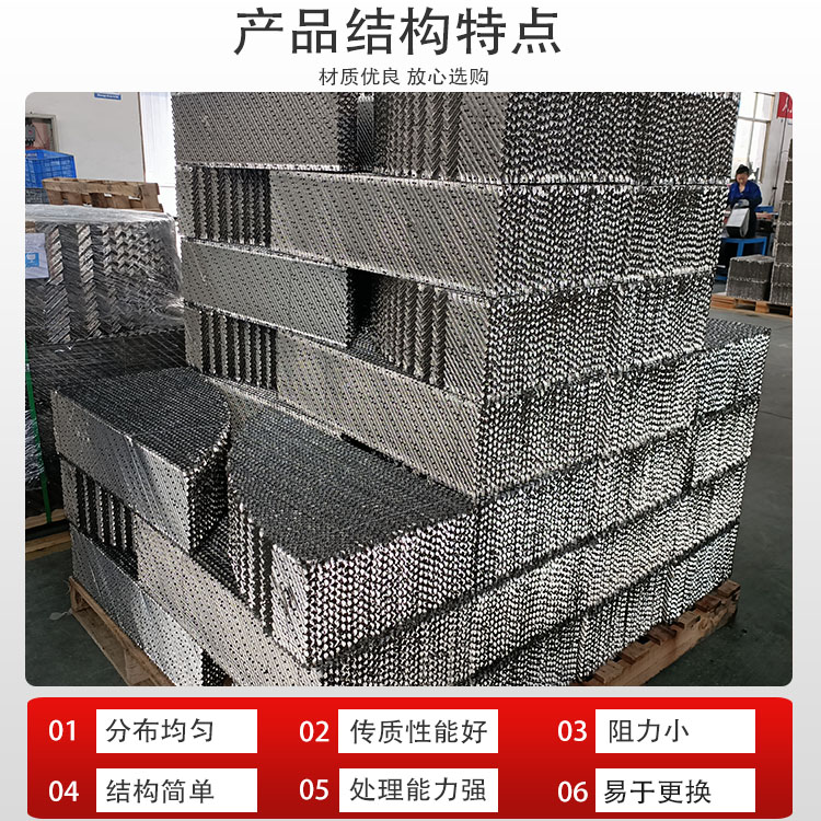 科隆填料孔板波纹 不锈钢304/316L材质 HG/T 21559.2-2005 标准700Y